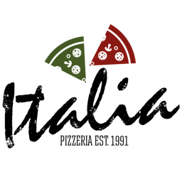 Pizzeria Italia logo.